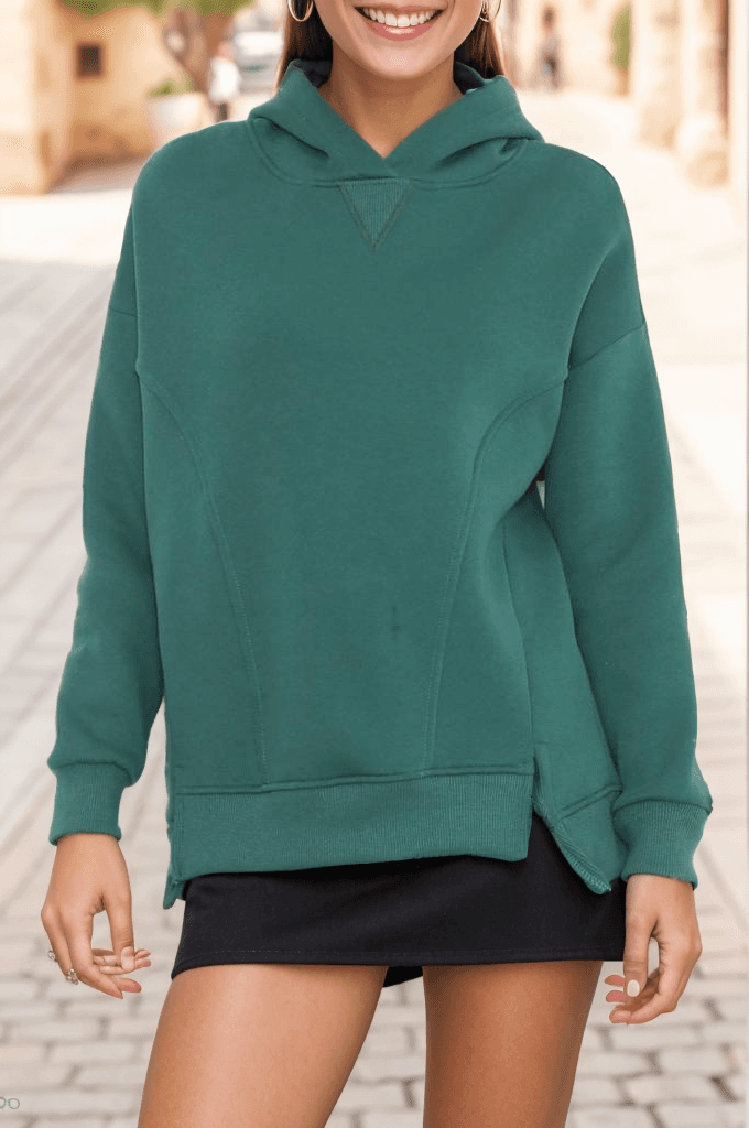 Kapşonlu Sweat Benetton