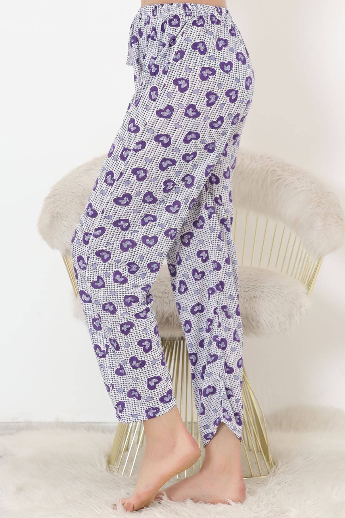 Pijama Altı Morçiçekli