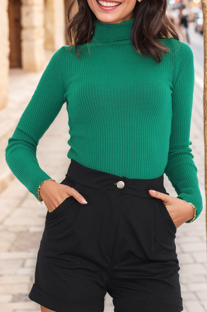 Tam Balıkçı Fitlli Body Yeşil