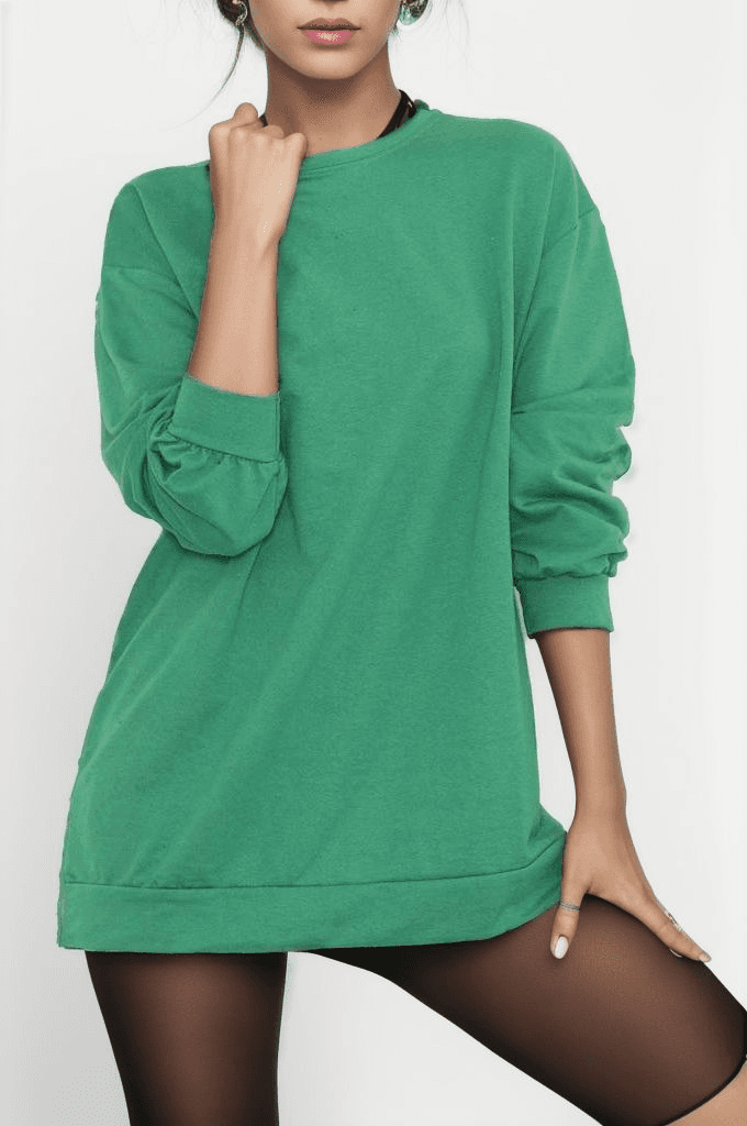 Bisiklet Yaka Tunik  Benetton