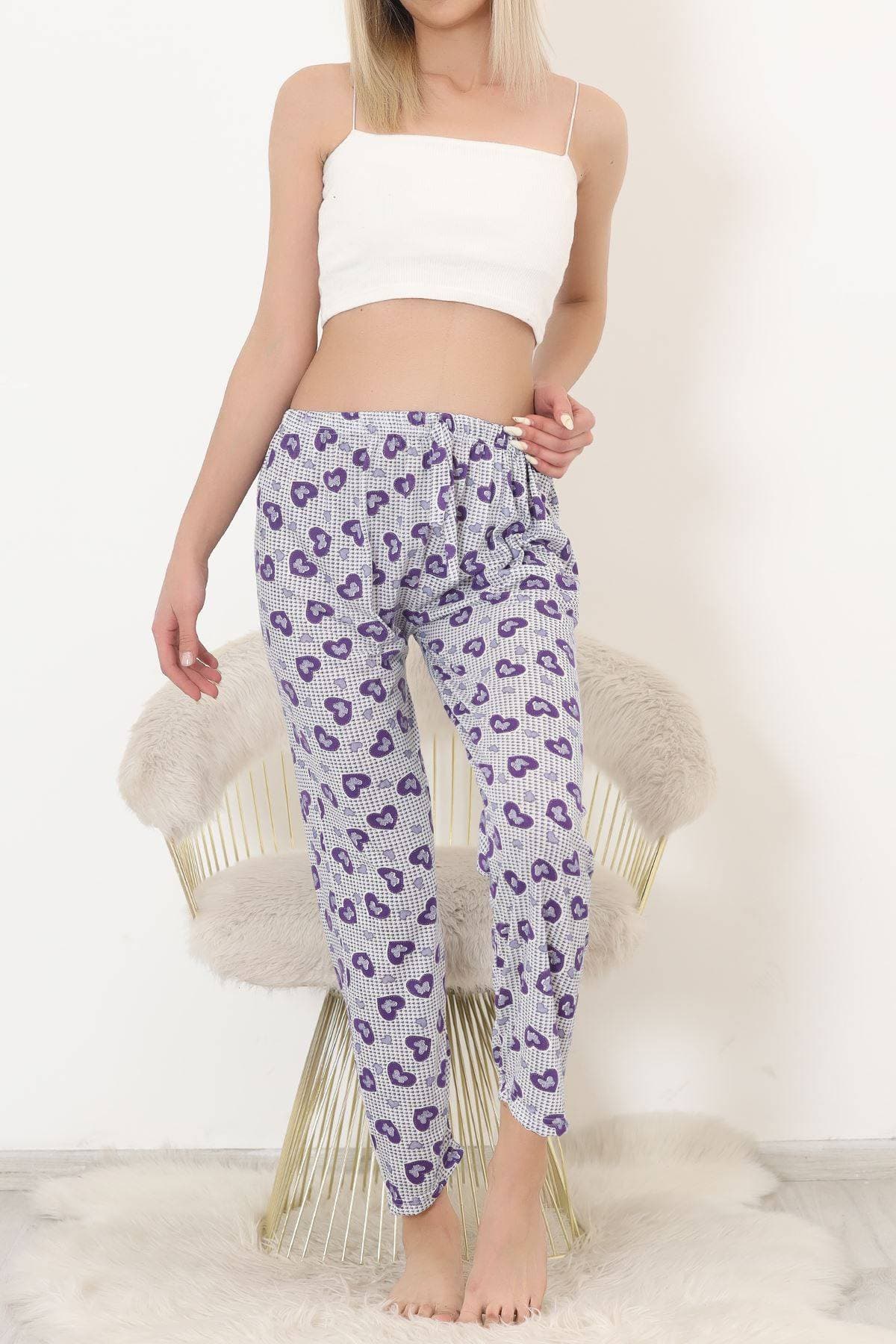 Pijama Altı Morçiçekli