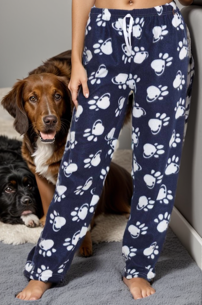 Polar Pijama Altı Lacibeyaz