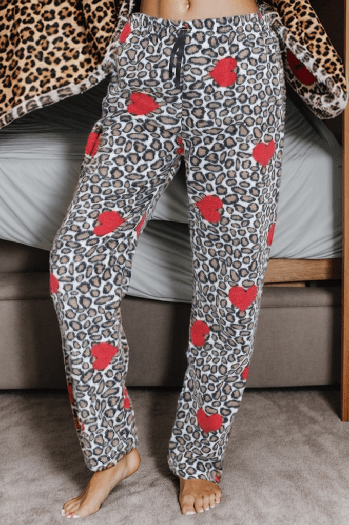 Polar Pijama Altı Leokırmızı