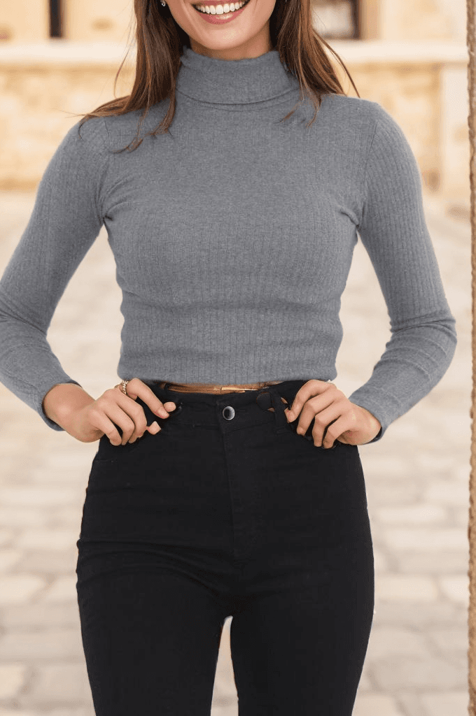 Balıkçı Yaka Body Füme