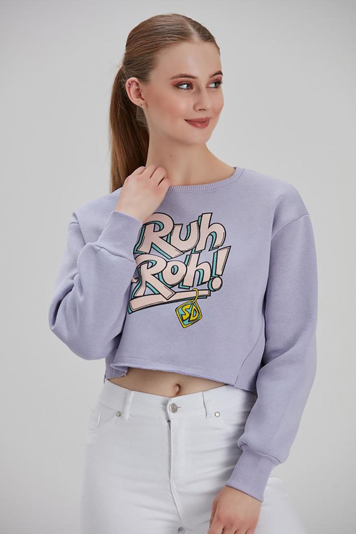 Ruh Roh Üç İplik Şardonlu Sweat