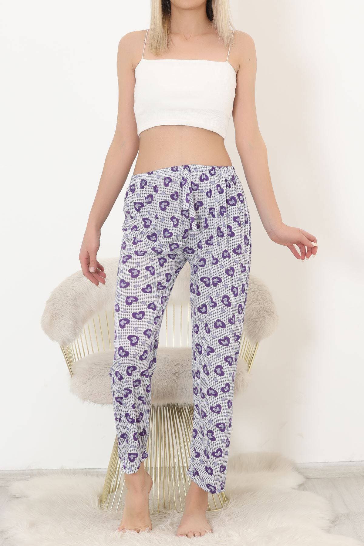 Pijama Altı Morçiçekli
