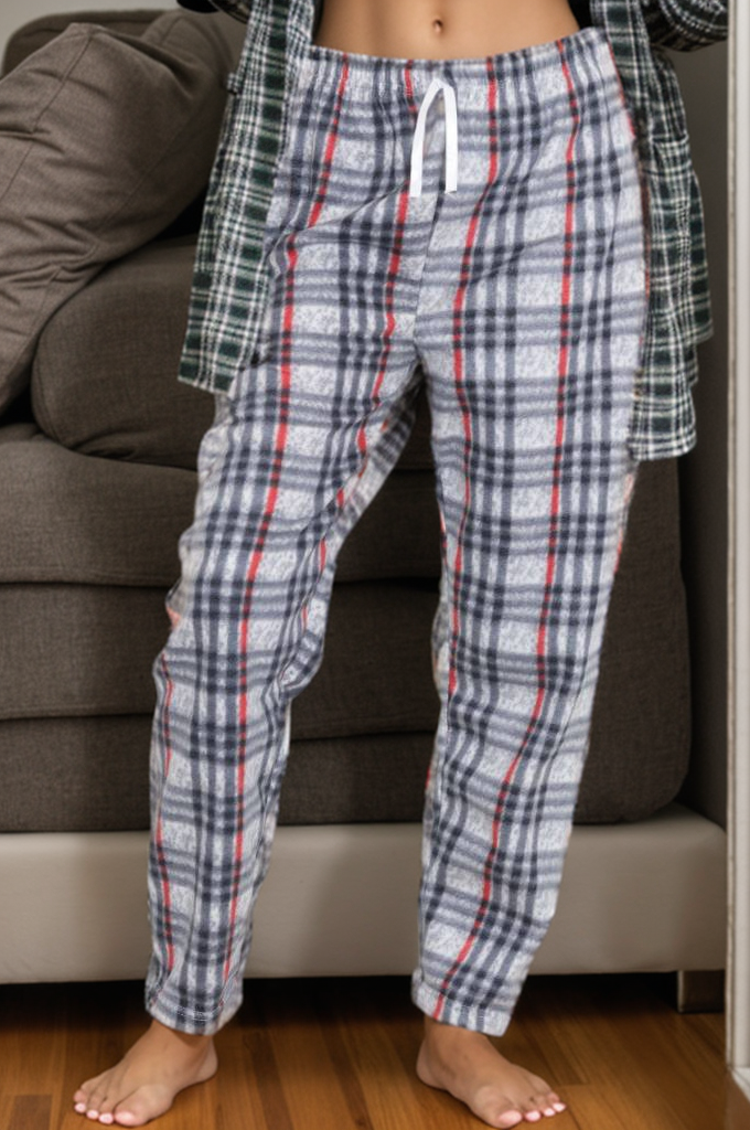 Polar Pijama Altı Grikareli