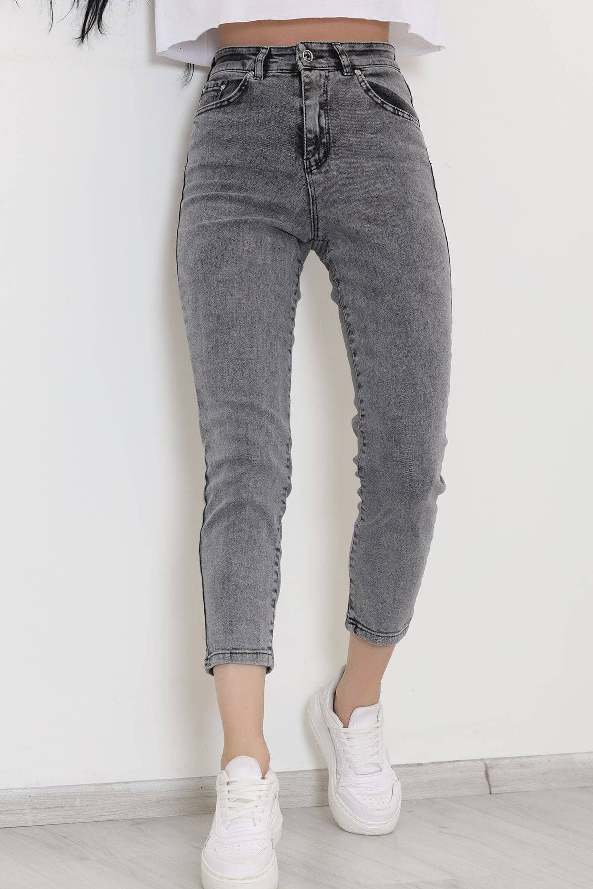Boyfriend Kot Pantolon Açıkfüme