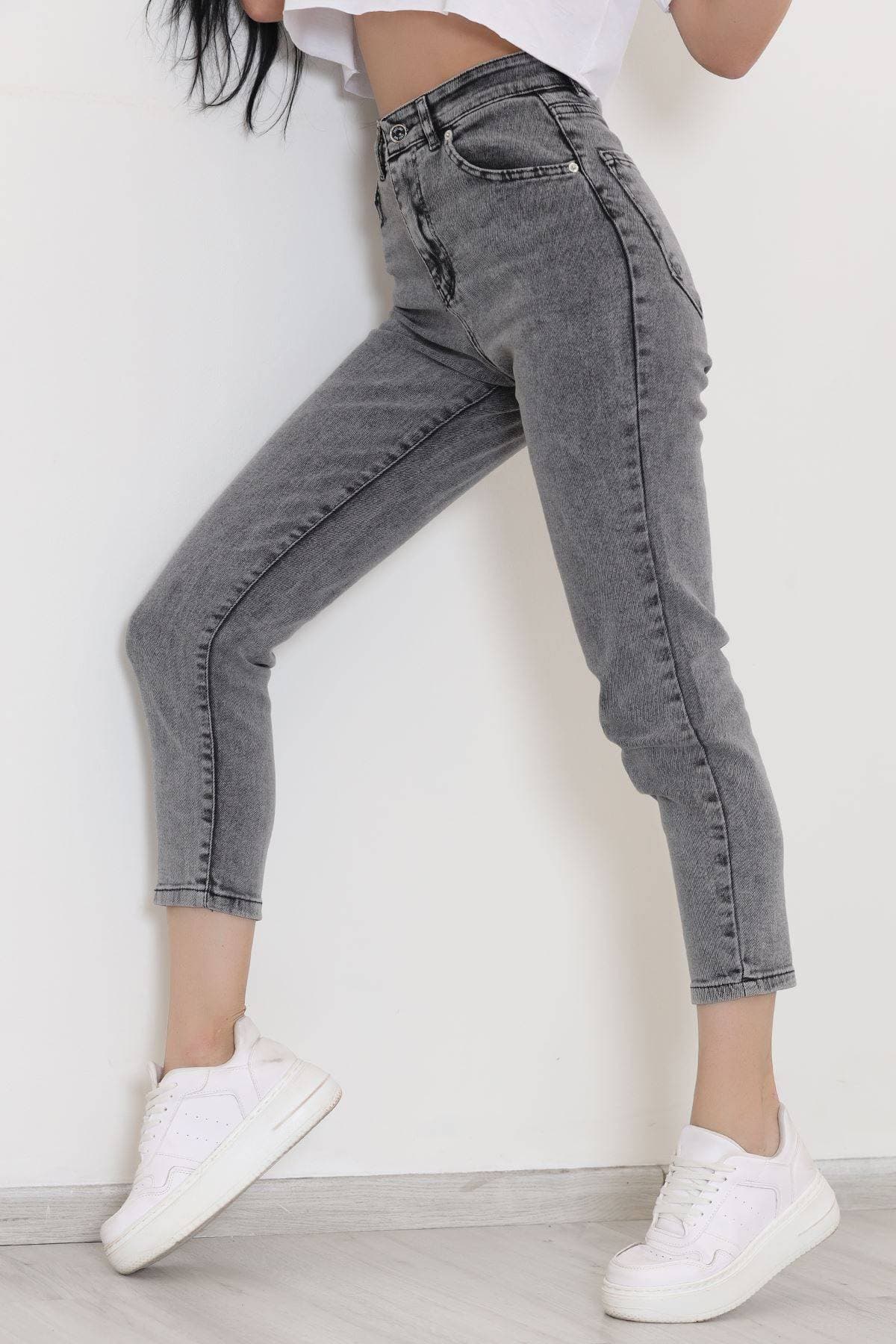 Boyfriend Kot Pantolon Açıkfüme