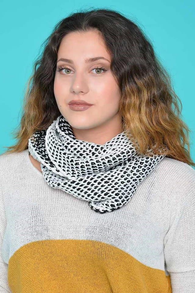 Calico İki Renk Unisex Boyunluk