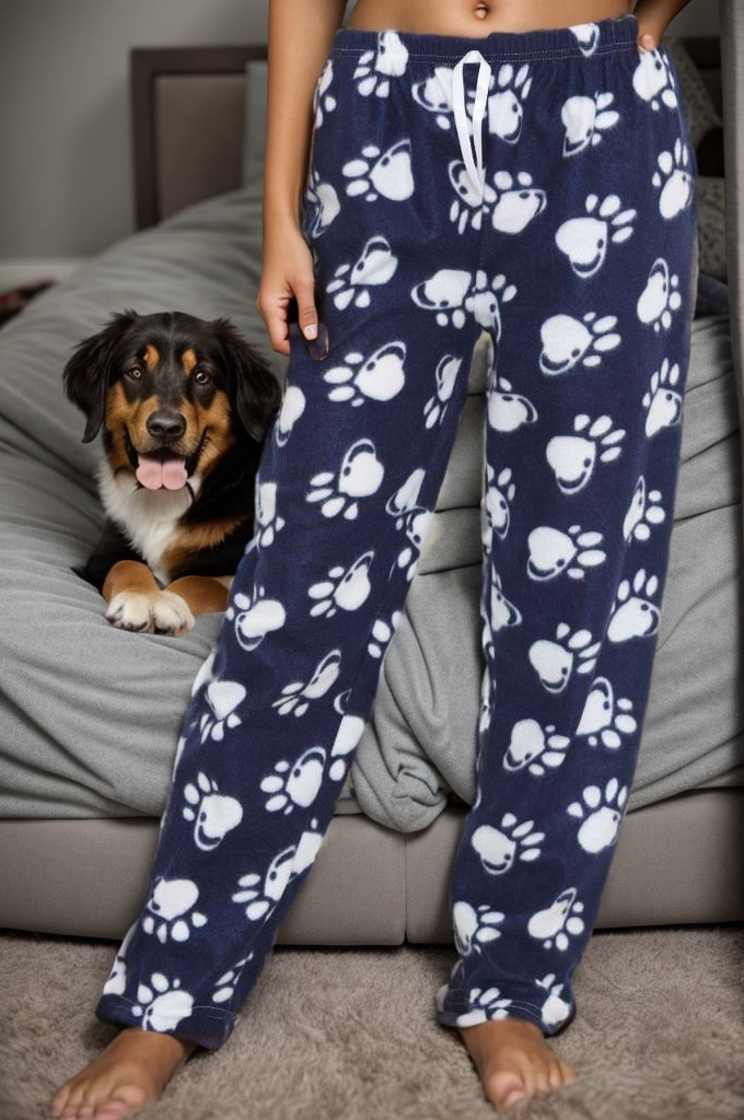 Polar Pijama Altı Lacibeyaz