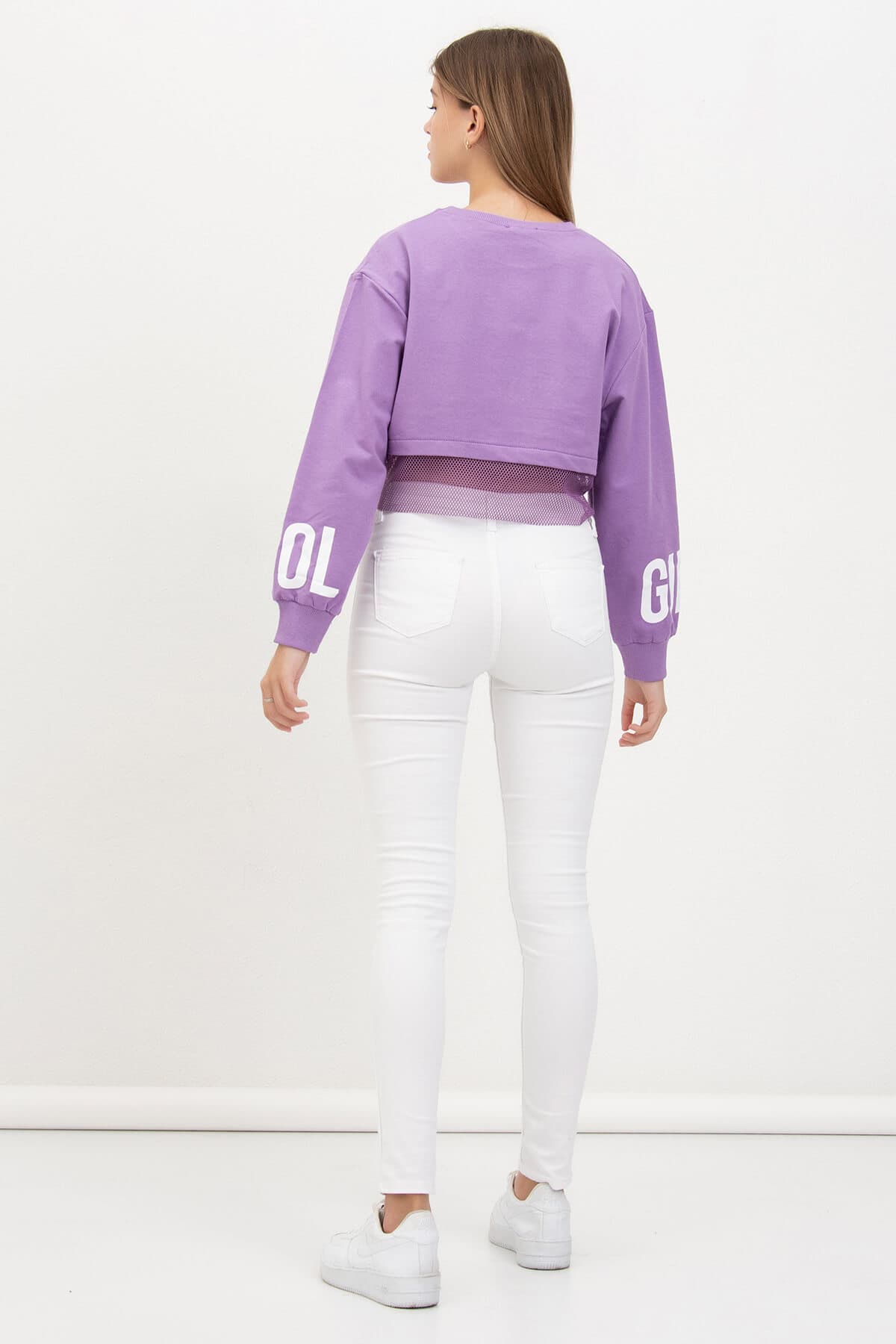 File Detaylı Sweat