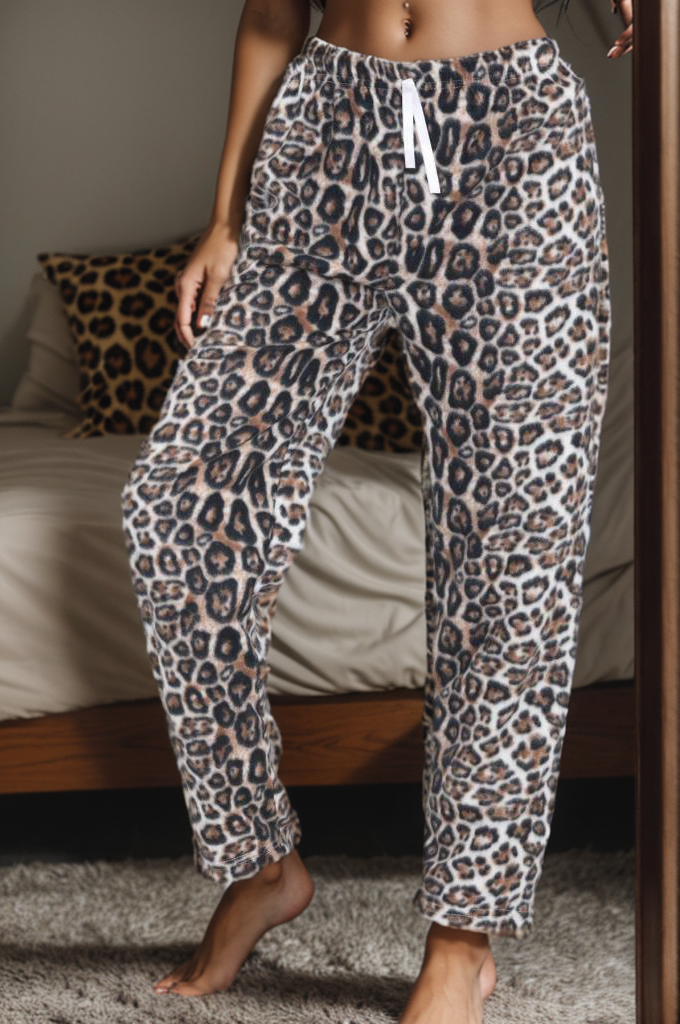 Polar Pijama Altı Leopar