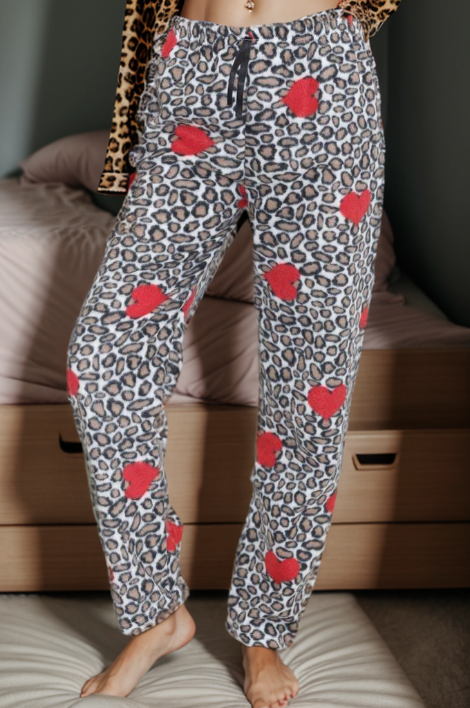 Polar Pijama Altı Leokırmızı