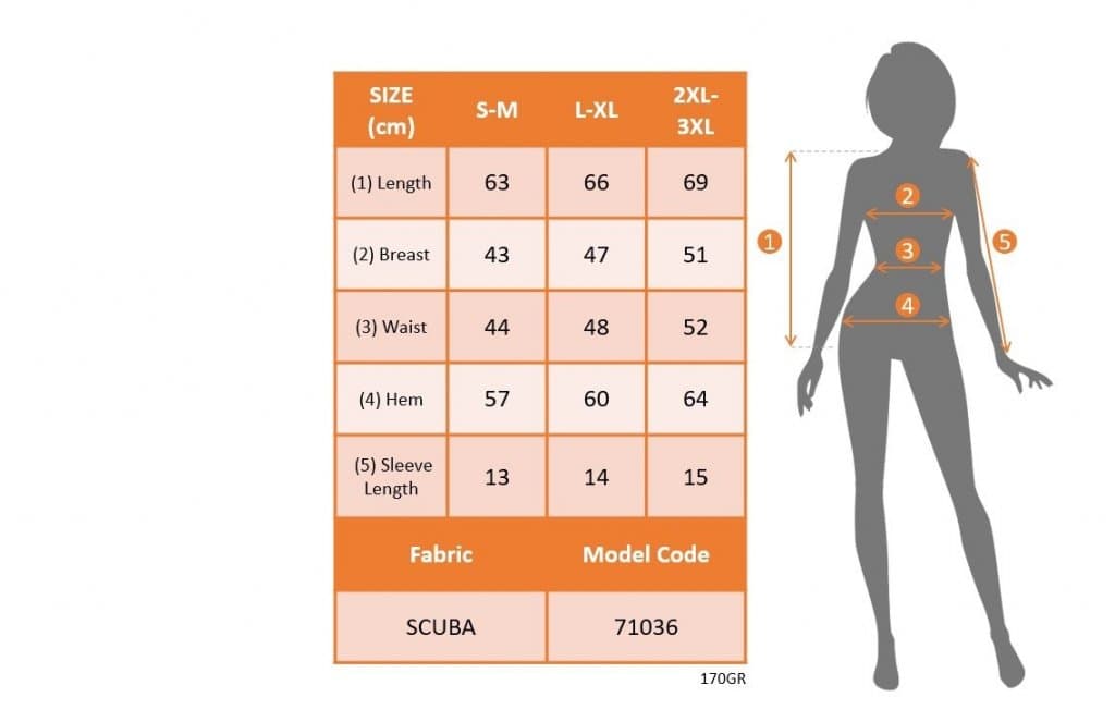 Kadın Kısa Kollu Bisiklet Yaka Açık Omuz Detaylı Scuba Baskılı Bluz