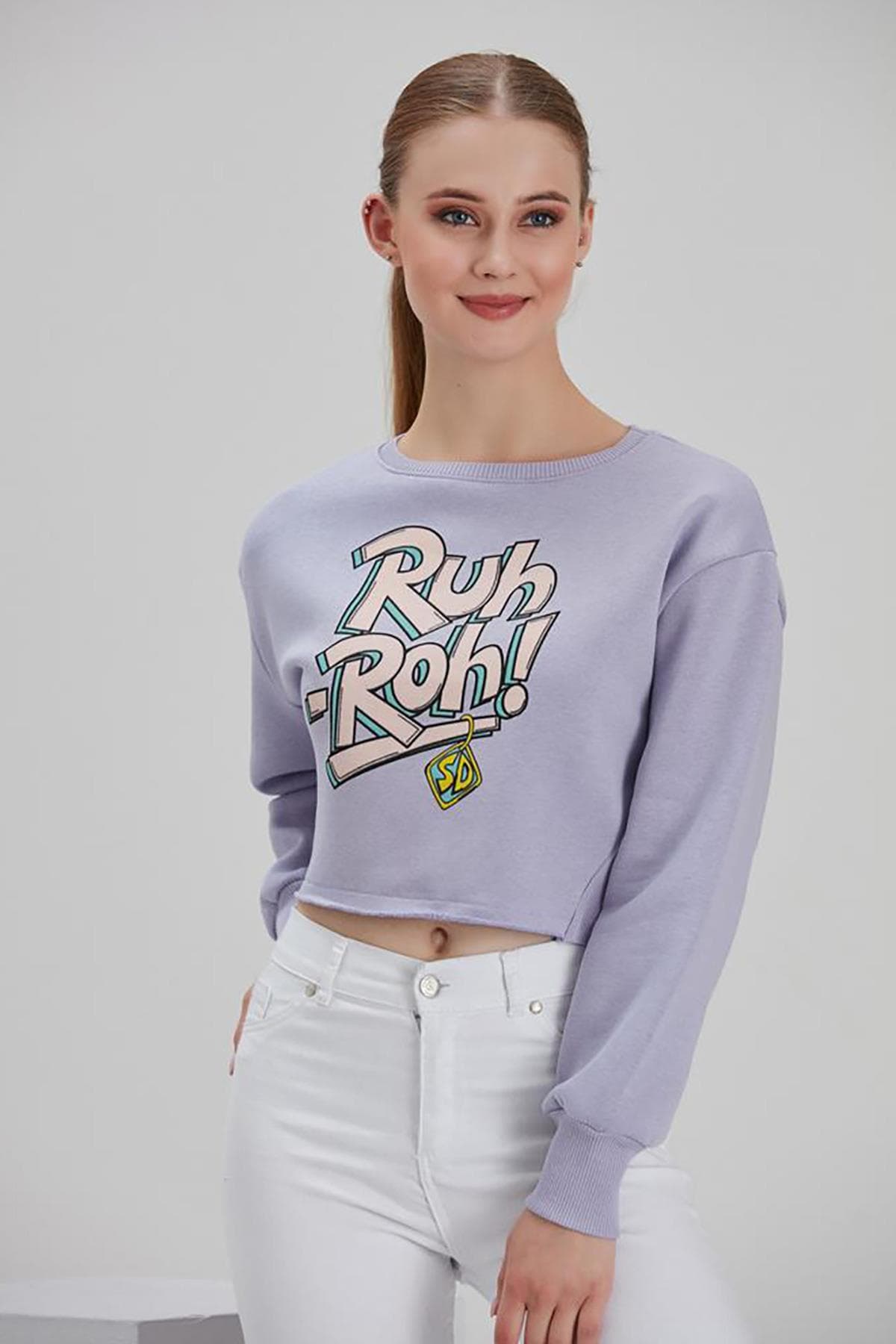 Ruh Roh Üç İplik Şardonlu Sweat